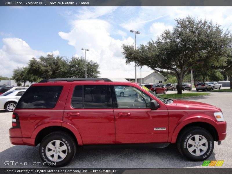 Redfire Metallic / Camel 2008 Ford Explorer XLT