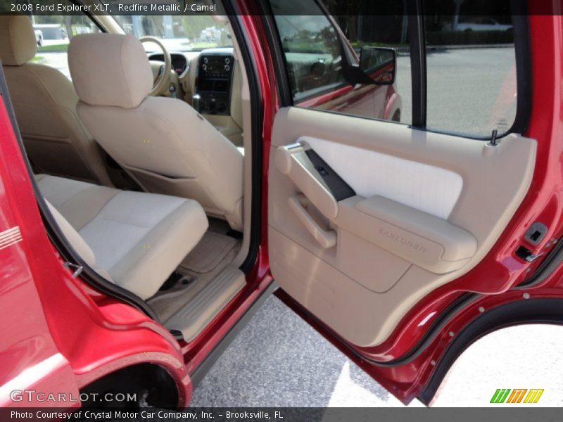 Redfire Metallic / Camel 2008 Ford Explorer XLT