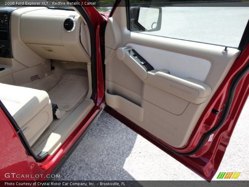 Redfire Metallic / Camel 2008 Ford Explorer XLT