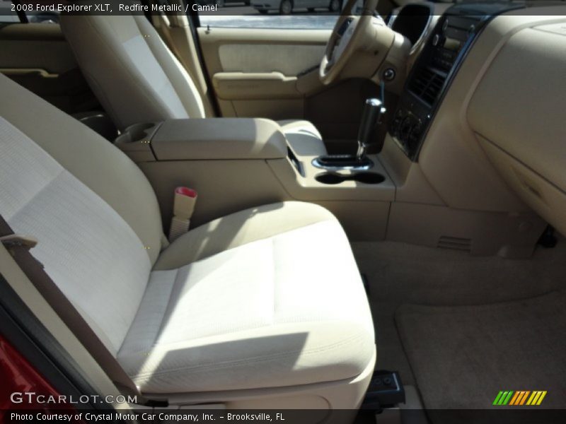 Redfire Metallic / Camel 2008 Ford Explorer XLT