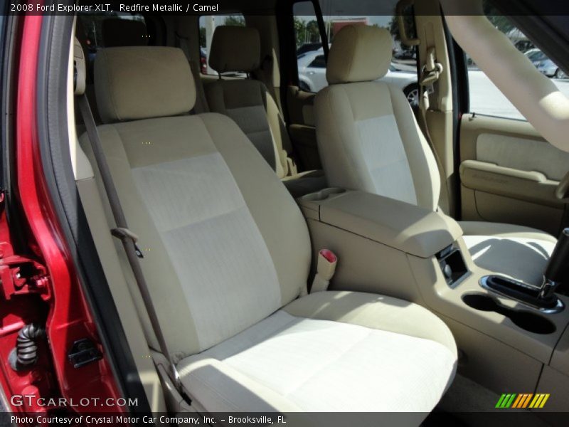 Redfire Metallic / Camel 2008 Ford Explorer XLT
