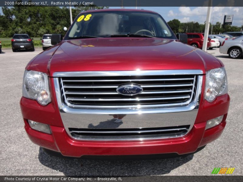 Redfire Metallic / Camel 2008 Ford Explorer XLT