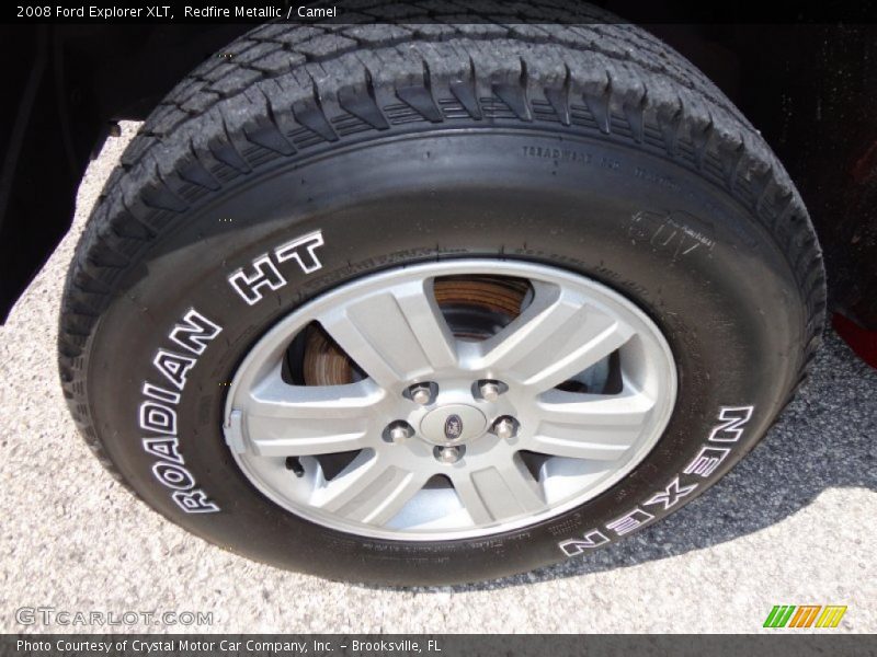 Redfire Metallic / Camel 2008 Ford Explorer XLT
