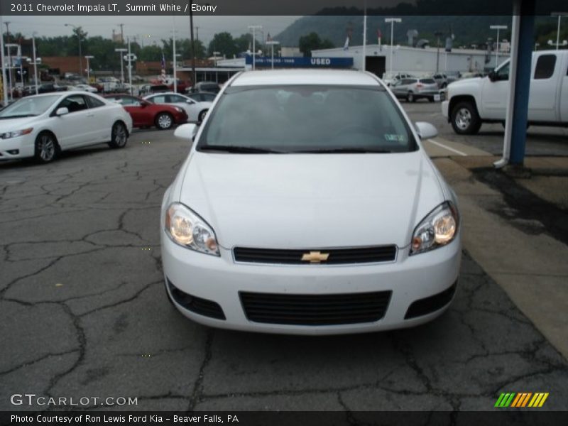 Summit White / Ebony 2011 Chevrolet Impala LT