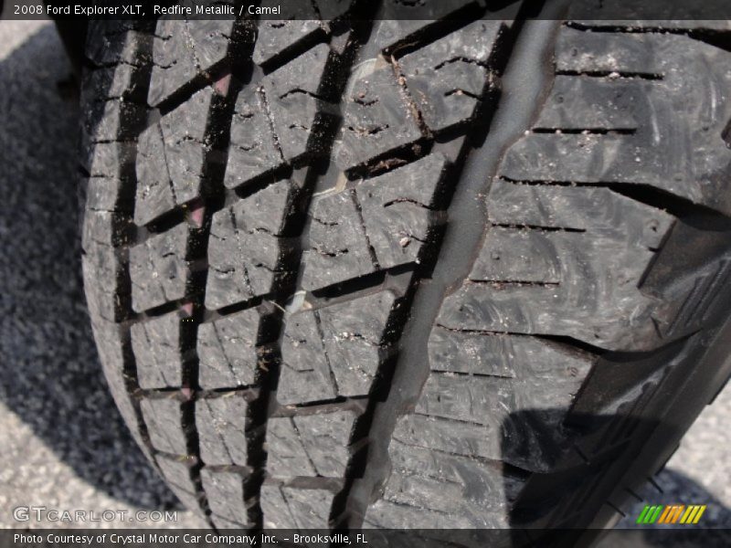 Redfire Metallic / Camel 2008 Ford Explorer XLT