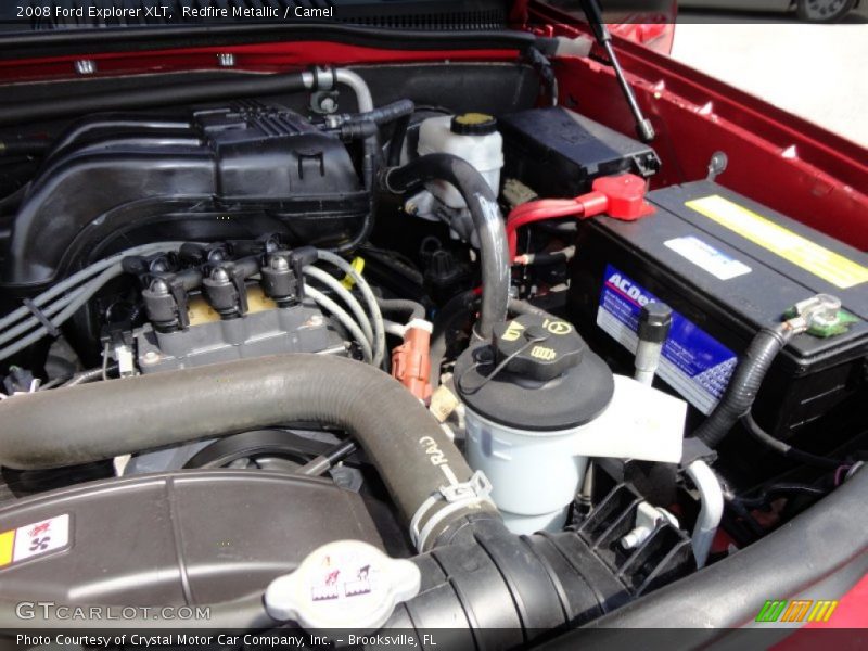 Redfire Metallic / Camel 2008 Ford Explorer XLT