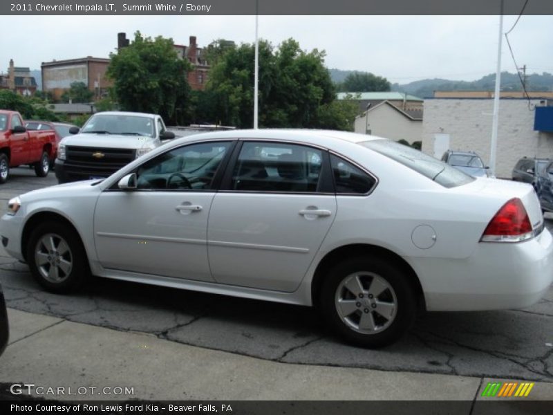 Summit White / Ebony 2011 Chevrolet Impala LT