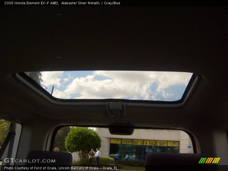 Alabaster Silver Metallic / Gray/Blue 2006 Honda Element EX-P AWD