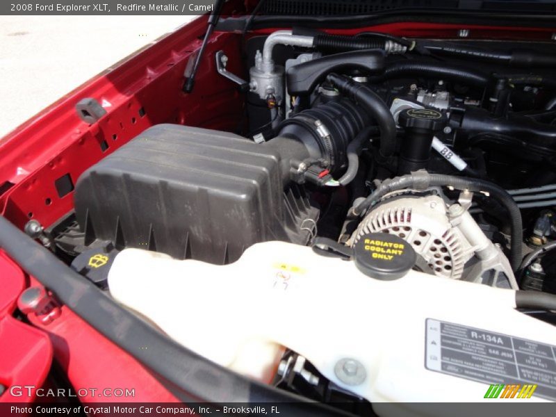 Redfire Metallic / Camel 2008 Ford Explorer XLT
