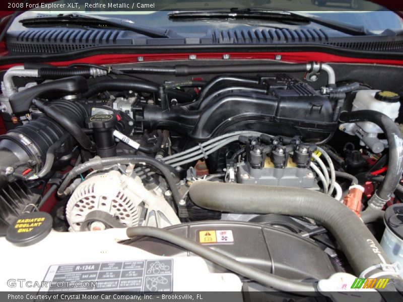 Redfire Metallic / Camel 2008 Ford Explorer XLT