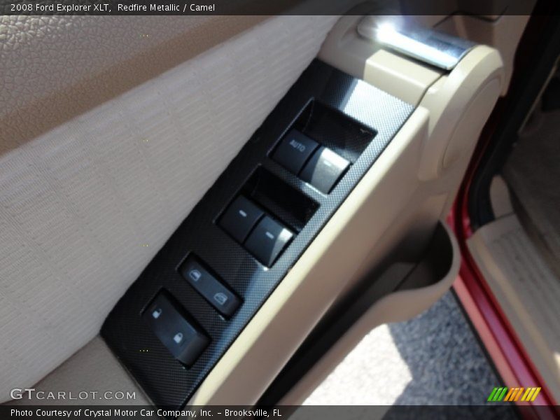 Redfire Metallic / Camel 2008 Ford Explorer XLT