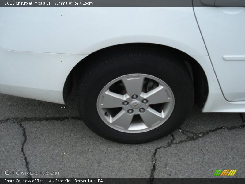Summit White / Ebony 2011 Chevrolet Impala LT