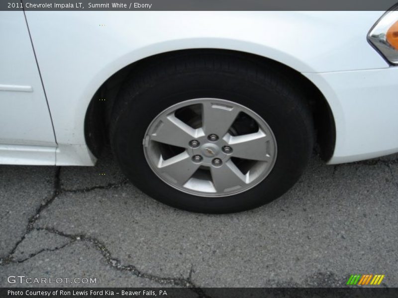 Summit White / Ebony 2011 Chevrolet Impala LT