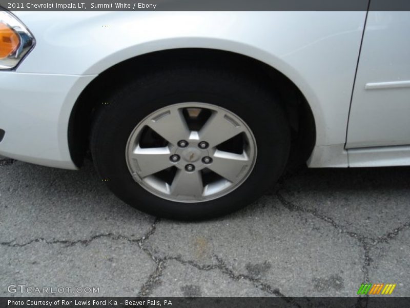 Summit White / Ebony 2011 Chevrolet Impala LT