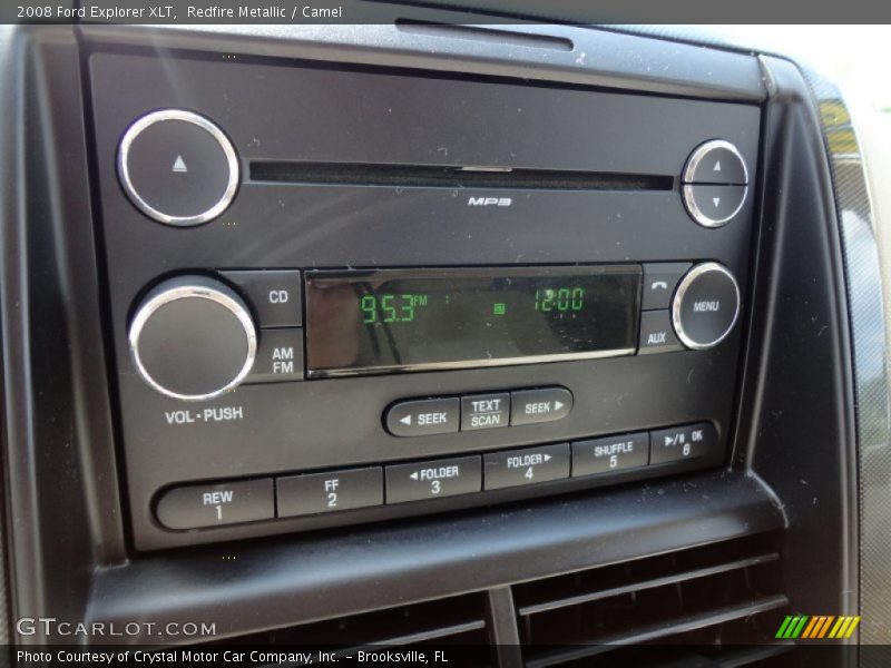 Redfire Metallic / Camel 2008 Ford Explorer XLT
