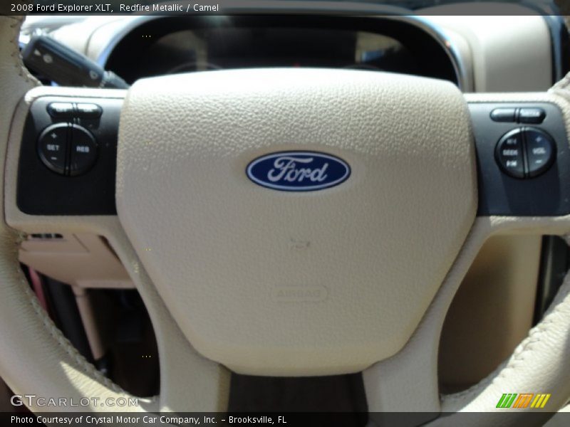 Redfire Metallic / Camel 2008 Ford Explorer XLT