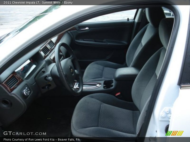Summit White / Ebony 2011 Chevrolet Impala LT