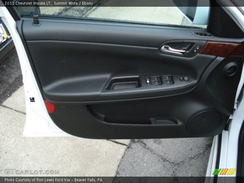 Summit White / Ebony 2011 Chevrolet Impala LT