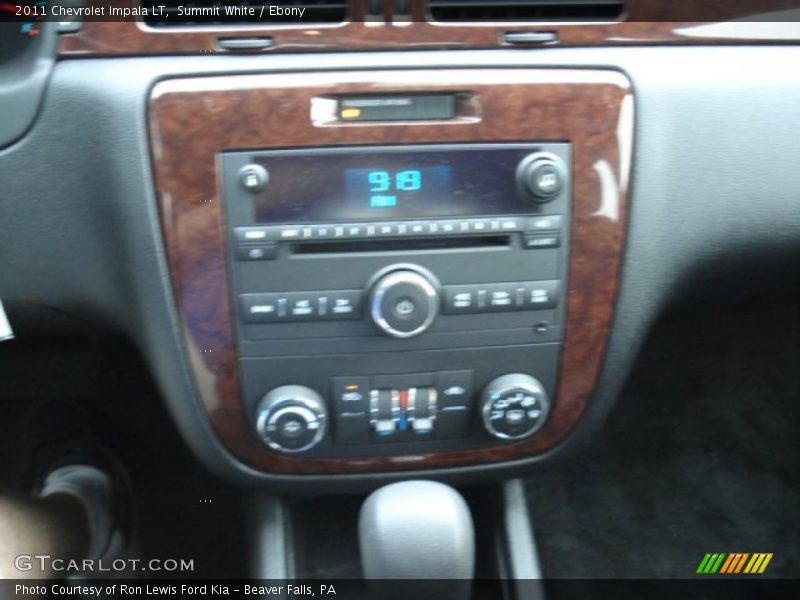 Summit White / Ebony 2011 Chevrolet Impala LT