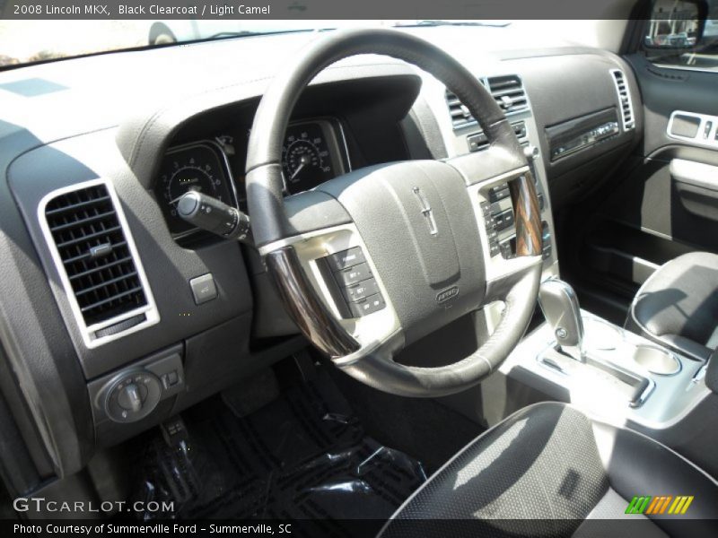 Black Clearcoat / Light Camel 2008 Lincoln MKX