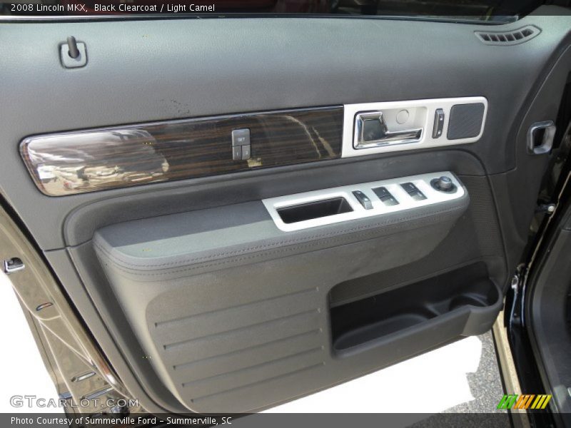 Black Clearcoat / Light Camel 2008 Lincoln MKX
