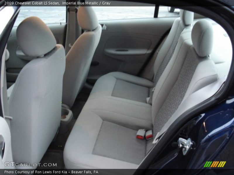 Imperial Blue Metallic / Gray 2009 Chevrolet Cobalt LS Sedan