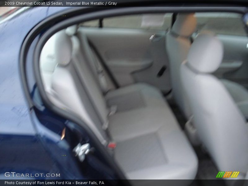 Imperial Blue Metallic / Gray 2009 Chevrolet Cobalt LS Sedan