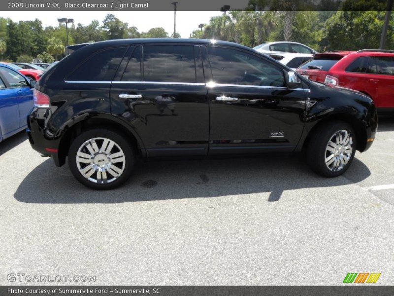 Black Clearcoat / Light Camel 2008 Lincoln MKX