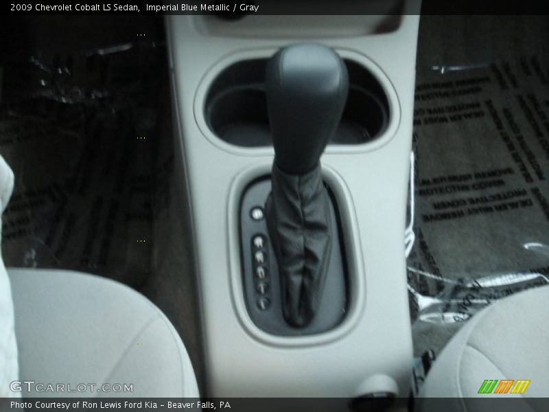 Imperial Blue Metallic / Gray 2009 Chevrolet Cobalt LS Sedan