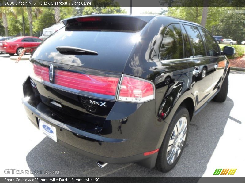 Black Clearcoat / Light Camel 2008 Lincoln MKX