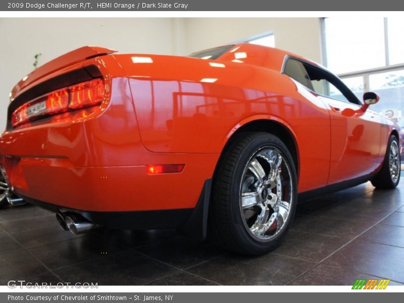 HEMI Orange / Dark Slate Gray 2009 Dodge Challenger R/T