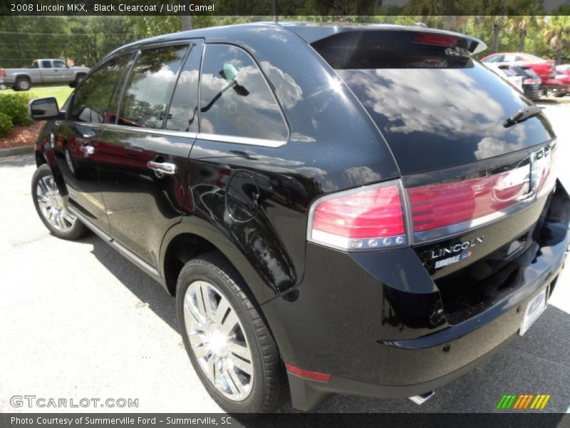 Black Clearcoat / Light Camel 2008 Lincoln MKX