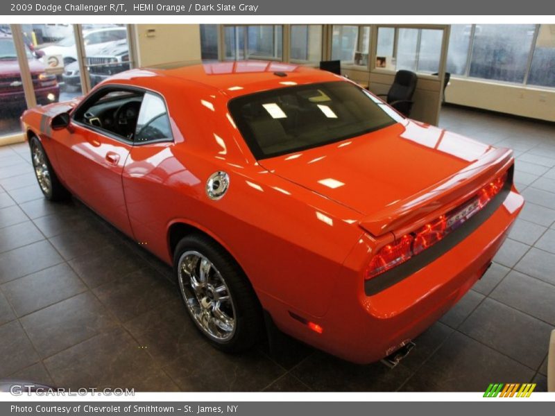 HEMI Orange / Dark Slate Gray 2009 Dodge Challenger R/T