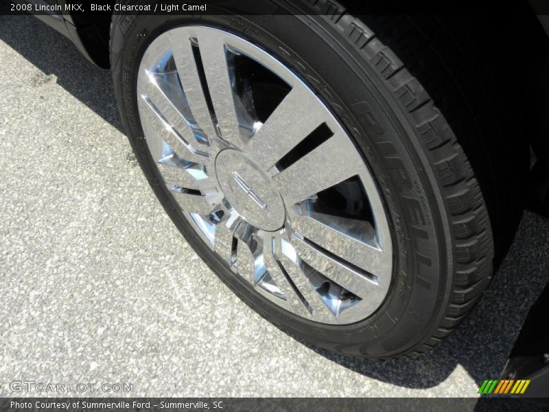 Black Clearcoat / Light Camel 2008 Lincoln MKX