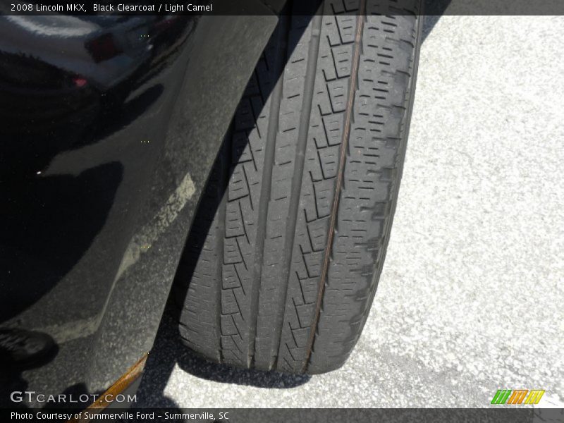Black Clearcoat / Light Camel 2008 Lincoln MKX