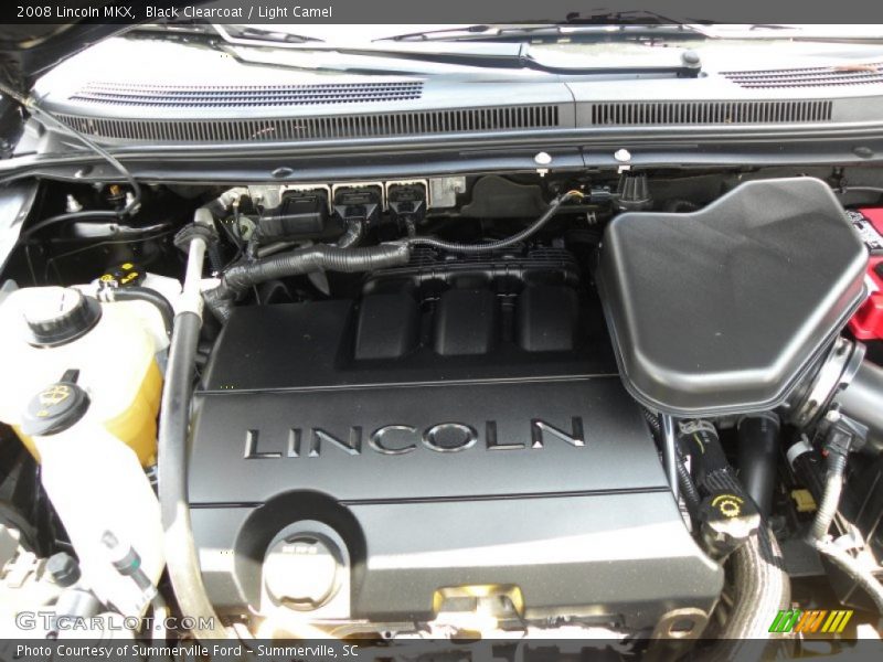 Black Clearcoat / Light Camel 2008 Lincoln MKX
