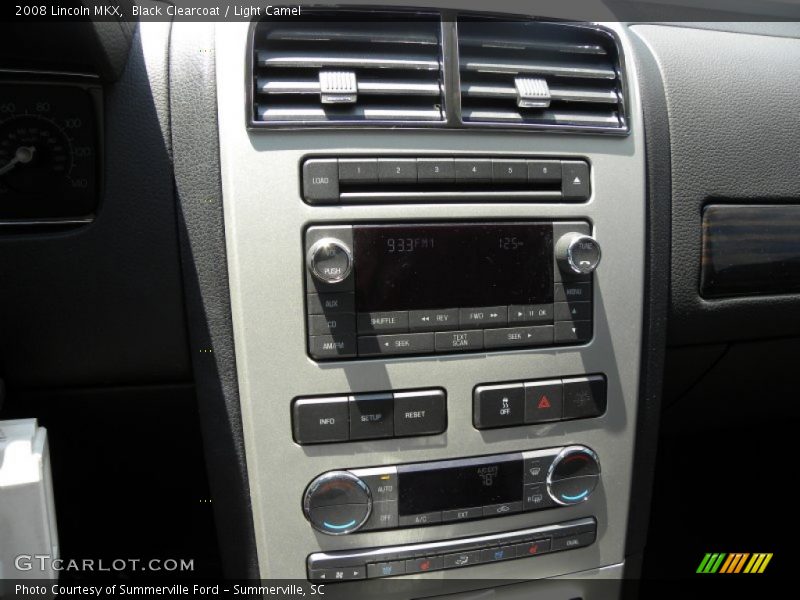Black Clearcoat / Light Camel 2008 Lincoln MKX