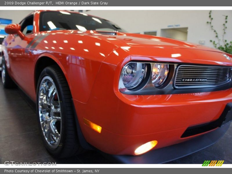 HEMI Orange / Dark Slate Gray 2009 Dodge Challenger R/T