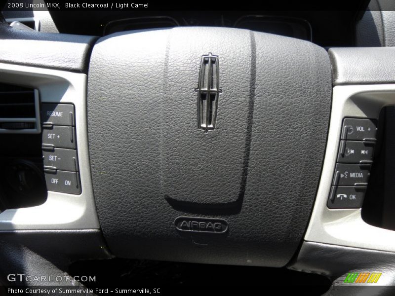 Black Clearcoat / Light Camel 2008 Lincoln MKX