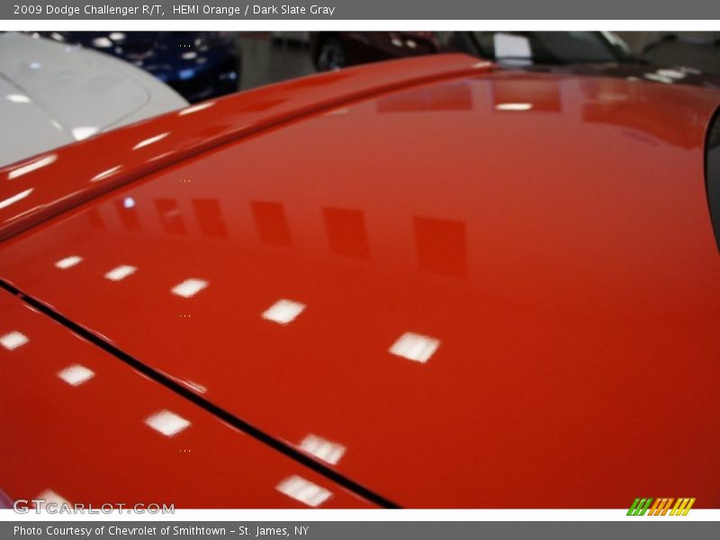 HEMI Orange / Dark Slate Gray 2009 Dodge Challenger R/T