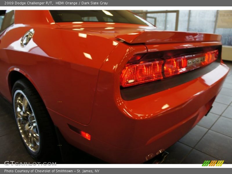 HEMI Orange / Dark Slate Gray 2009 Dodge Challenger R/T