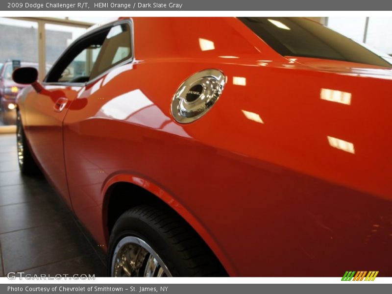 HEMI Orange / Dark Slate Gray 2009 Dodge Challenger R/T