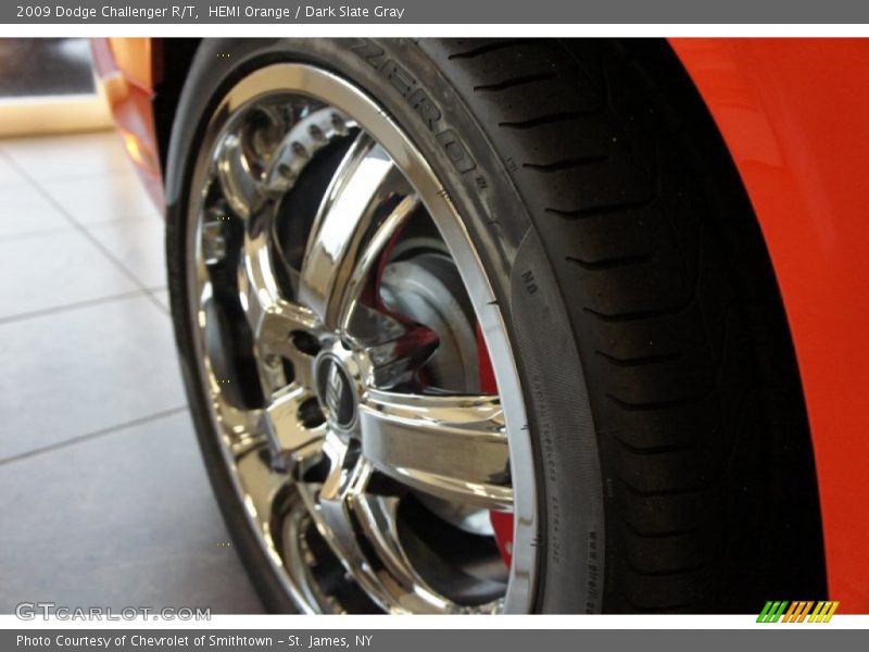 HEMI Orange / Dark Slate Gray 2009 Dodge Challenger R/T