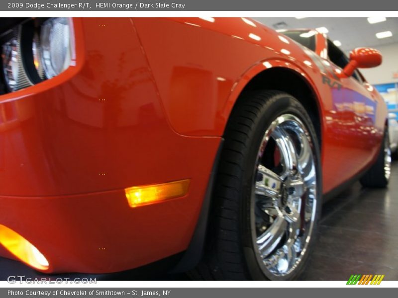HEMI Orange / Dark Slate Gray 2009 Dodge Challenger R/T