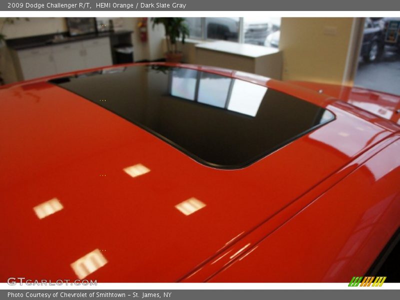 HEMI Orange / Dark Slate Gray 2009 Dodge Challenger R/T