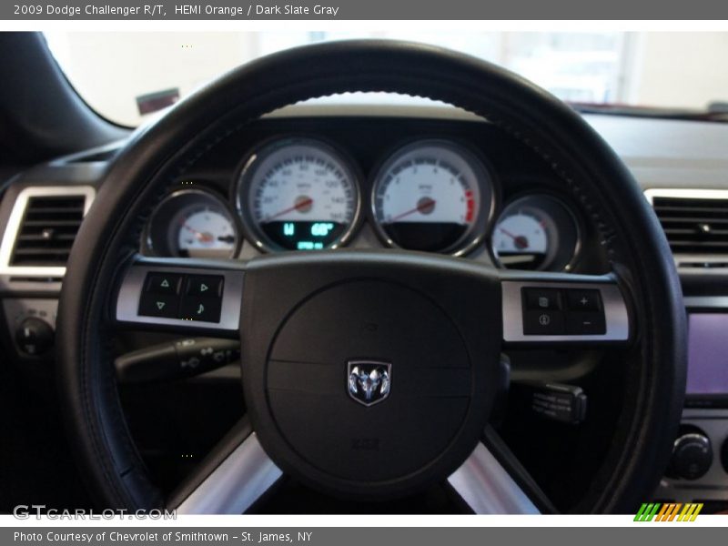 HEMI Orange / Dark Slate Gray 2009 Dodge Challenger R/T