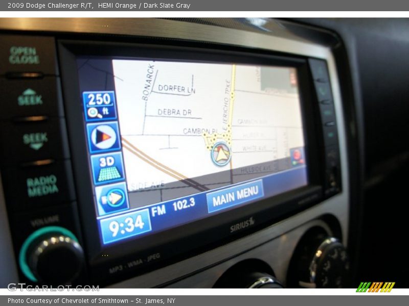 HEMI Orange / Dark Slate Gray 2009 Dodge Challenger R/T