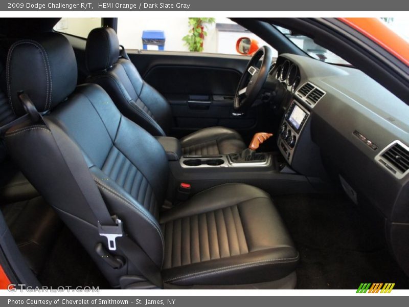 HEMI Orange / Dark Slate Gray 2009 Dodge Challenger R/T