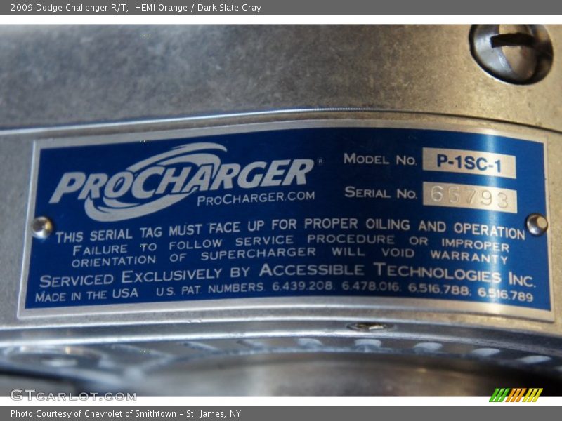  2009 Challenger R/T Engine - 5.7 Liter ProCharger Supercharged HEMI OHV 16-Valve MDS VVT V8