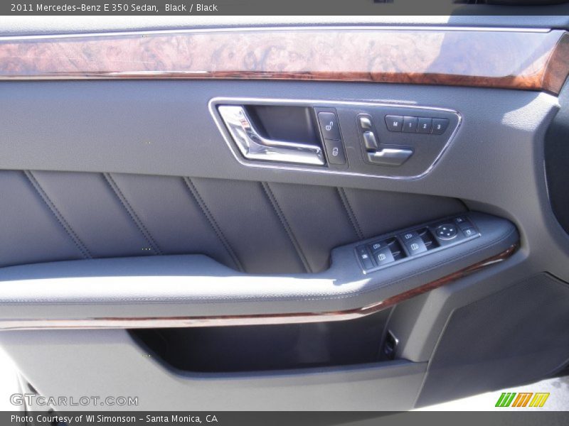 Black / Black 2011 Mercedes-Benz E 350 Sedan